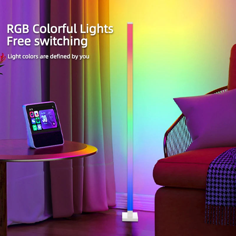 RGB LED Floor Lamp Remote APP