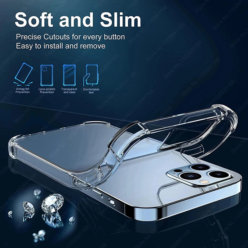 Shockproof Clear Phone Cases
