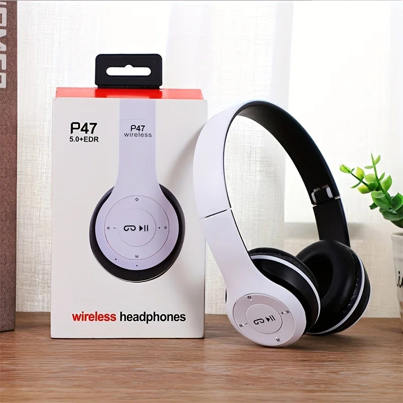 1PC P47 Headset 5.0 Bluetooth