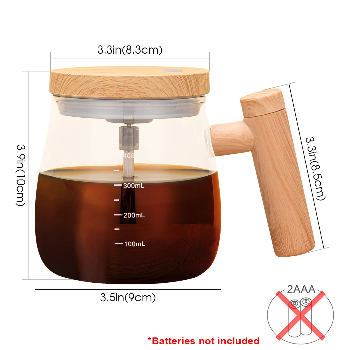 400ML Self Stirring Coffee Cup