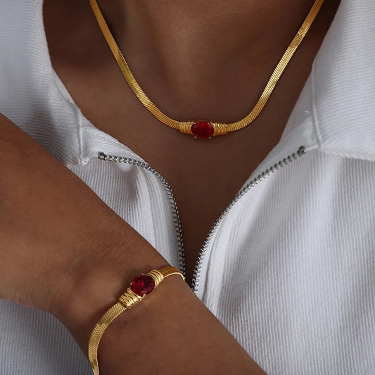 Waterproof And Non-fading Stainless Steel Jewelry