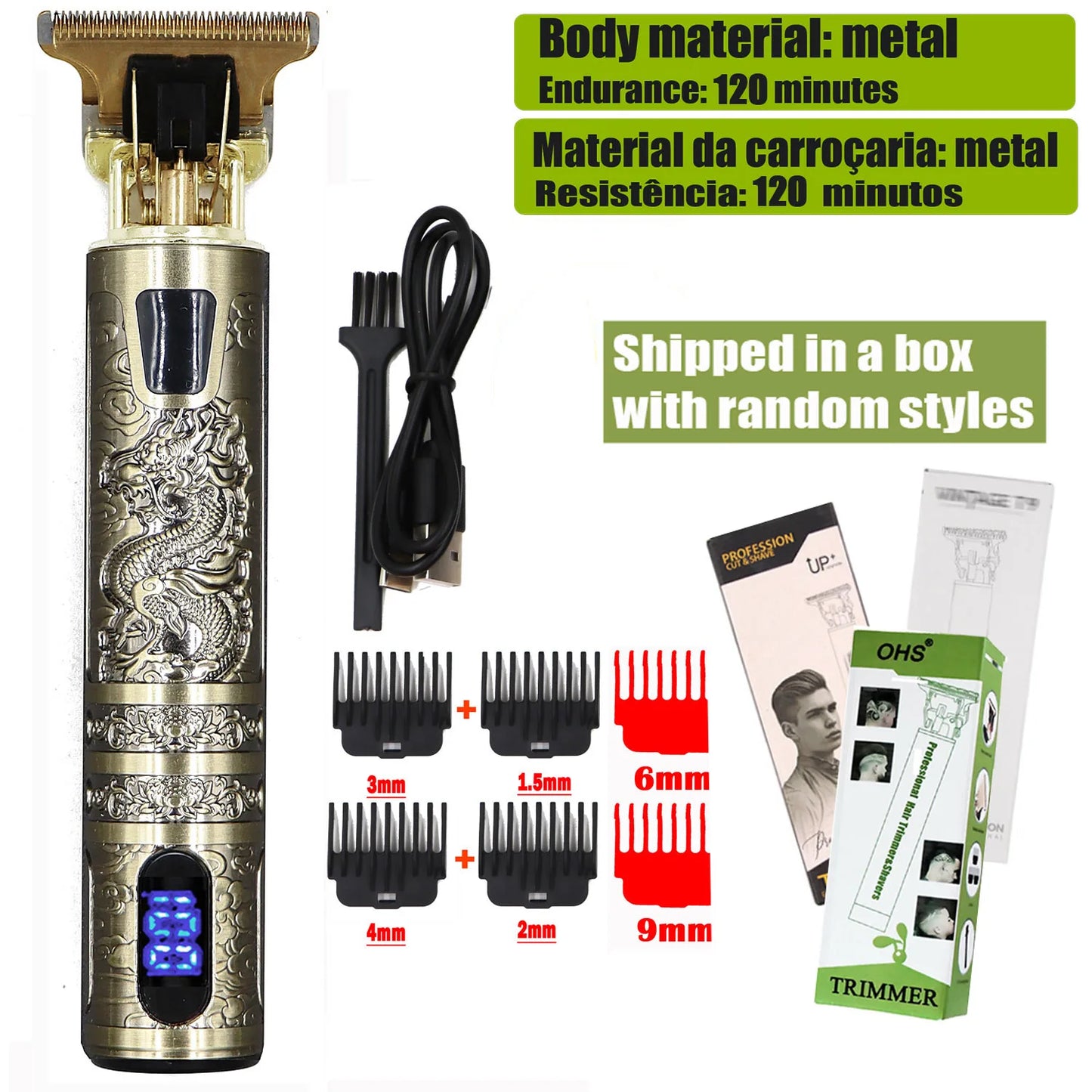 T9 Hair Clipper Repair Beard Shaving