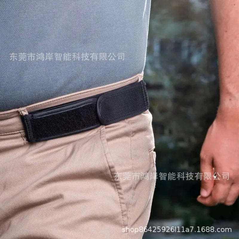 Men's And Women's Elastic Buckle-Free Belt