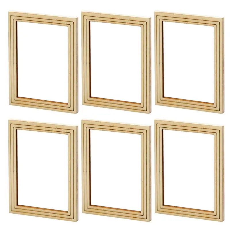 6pcs Mini Photo Frames