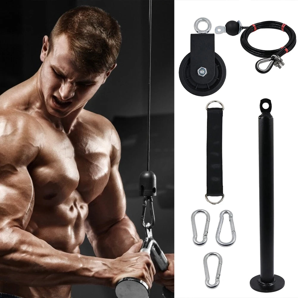 Home Gym Exercise Pulley System