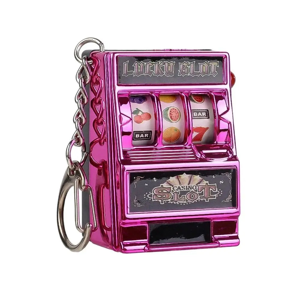 Mini Gambling Slot Machine Key Chains