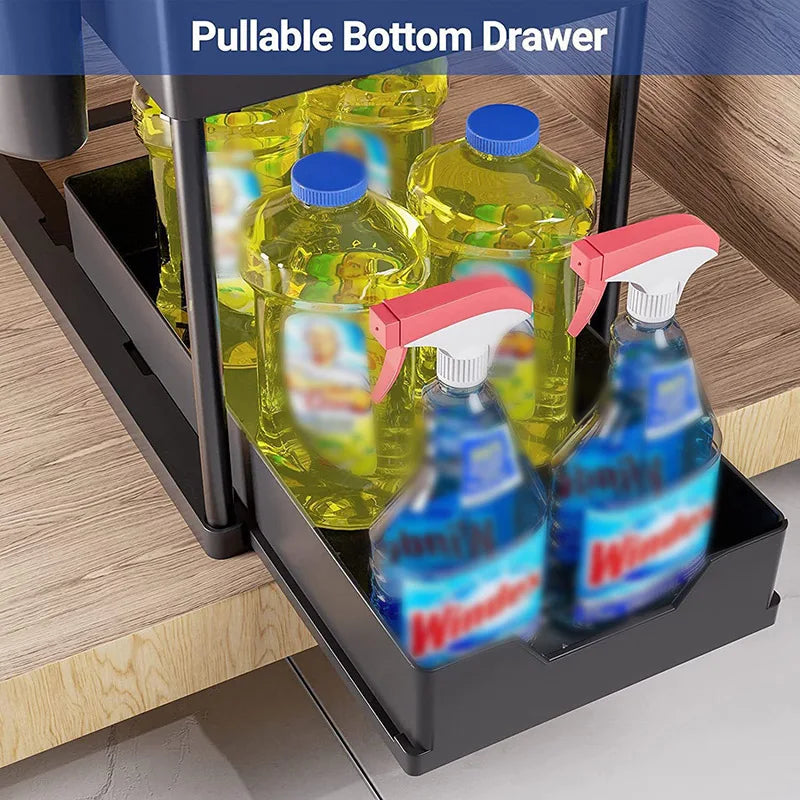 Kitchen Shelf Pull Out Organiser