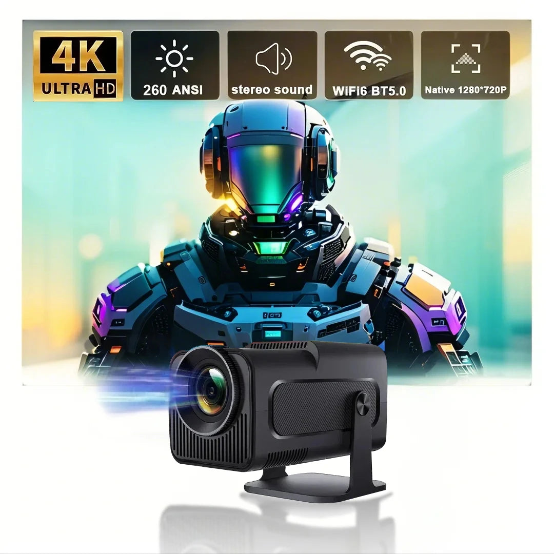 Portable Mini Projector 4K