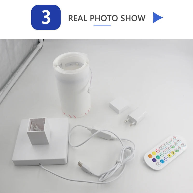 RGB LED Floor Lamp Remote APP