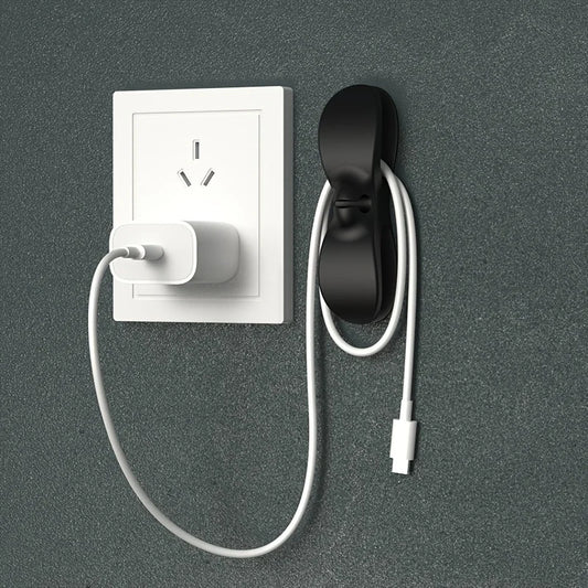 4pcs Flexible Silicone Cable Organizers