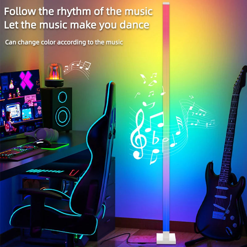 RGB LED Floor Lamp Remote APP