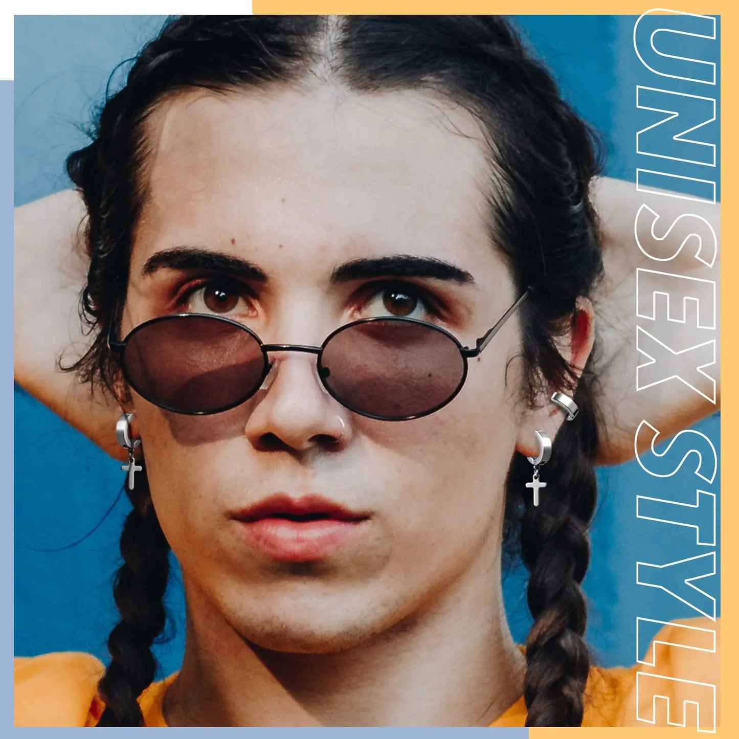 Conjunto de 1 par de brincos de clipe