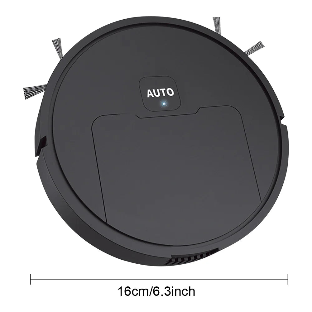 3-in-1 Robot Vacuum Cleaner USB Rechargeable