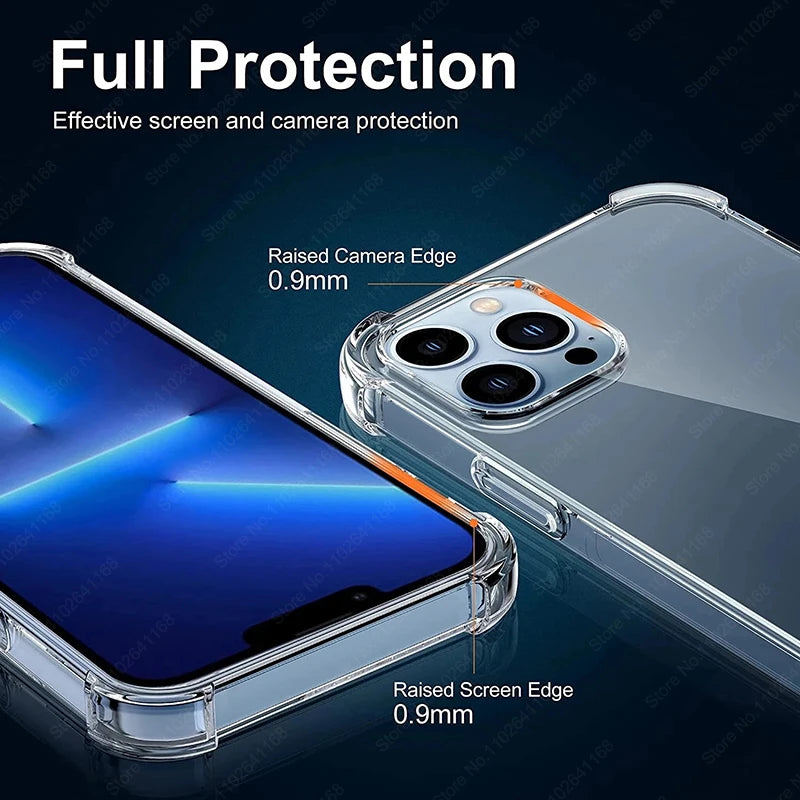 Shockproof Clear Phone Cases