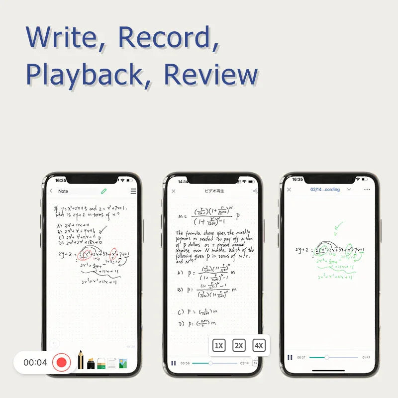Erasable Reusable Smartpen