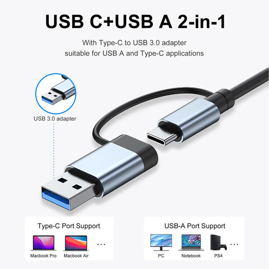 Concentrateur USB C Concentrateur USB 3.0