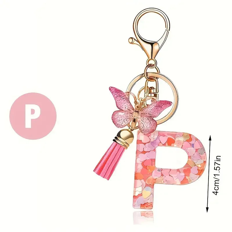 Fashion Letters Keychain