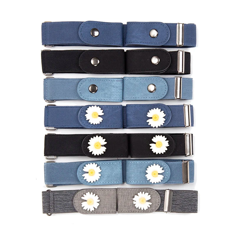Buckle-free Elastic Invisible Belt for Jeans
