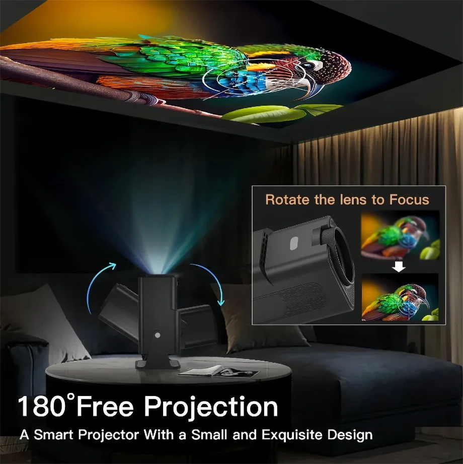 Portable Mini Projector 4K