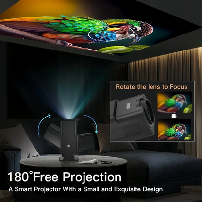 Portable Mini Projector 4K