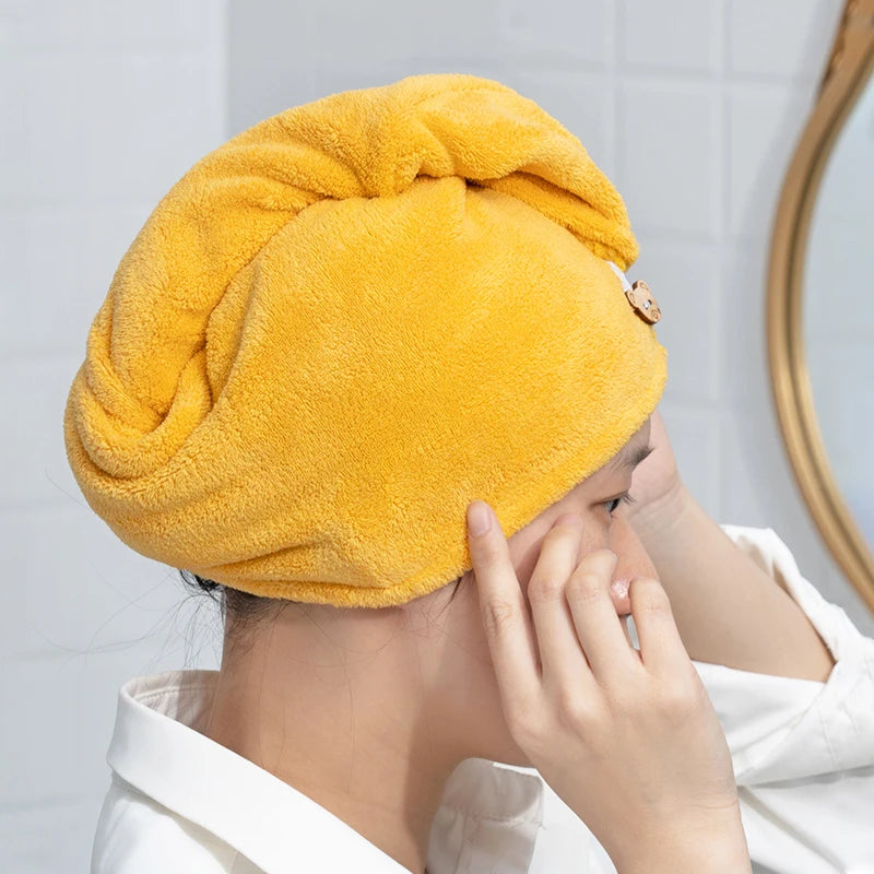 Quick-dry Hair Towel Cap