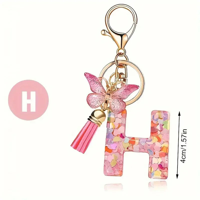 Fashion Letters Keychain