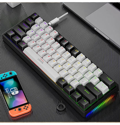 Mini clavier mécanique de jeu rétroéclairé RVB K620