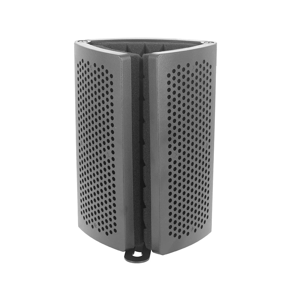 Microphone isolation hood