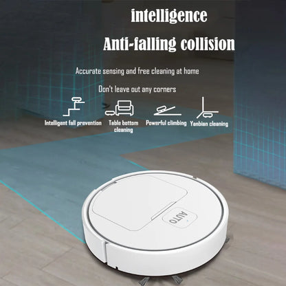 3-in-1 Robot Vacuum Cleaner USB Rechargeable