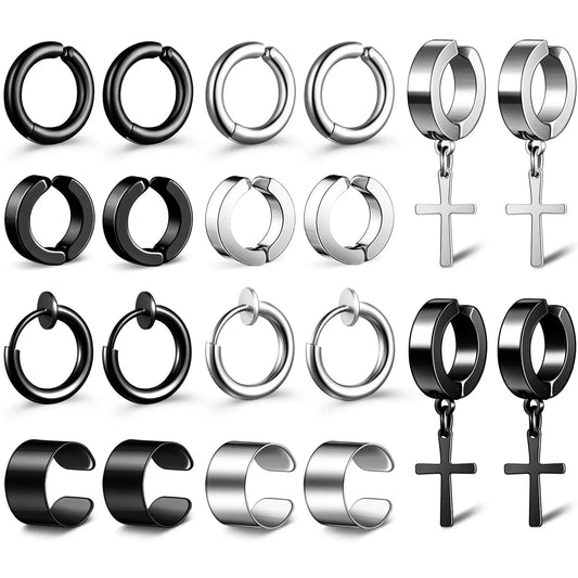 1 Pair Clip Earrings Set