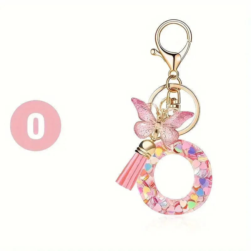 Fashion Letters Keychain