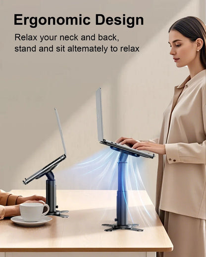 Laptop Stand for Desk Ergonomic Foldable