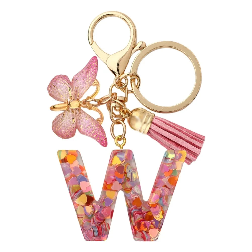 Fashion Letters Keychain