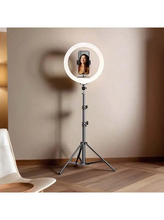 12-inch ring light tripod USB