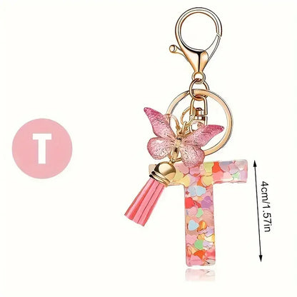 Fashion Letters Keychain
