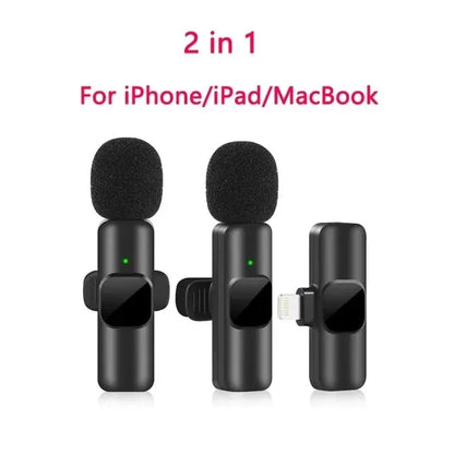 Nouveau microphone cravate sans fil portable