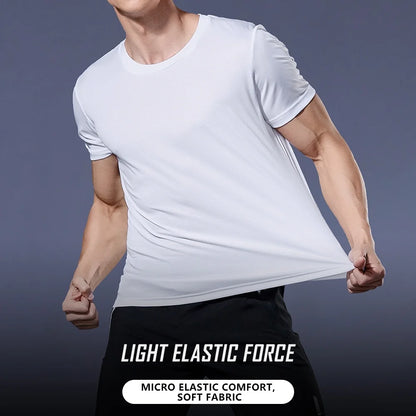 Men's Quick Dry Short Sleeve Gym