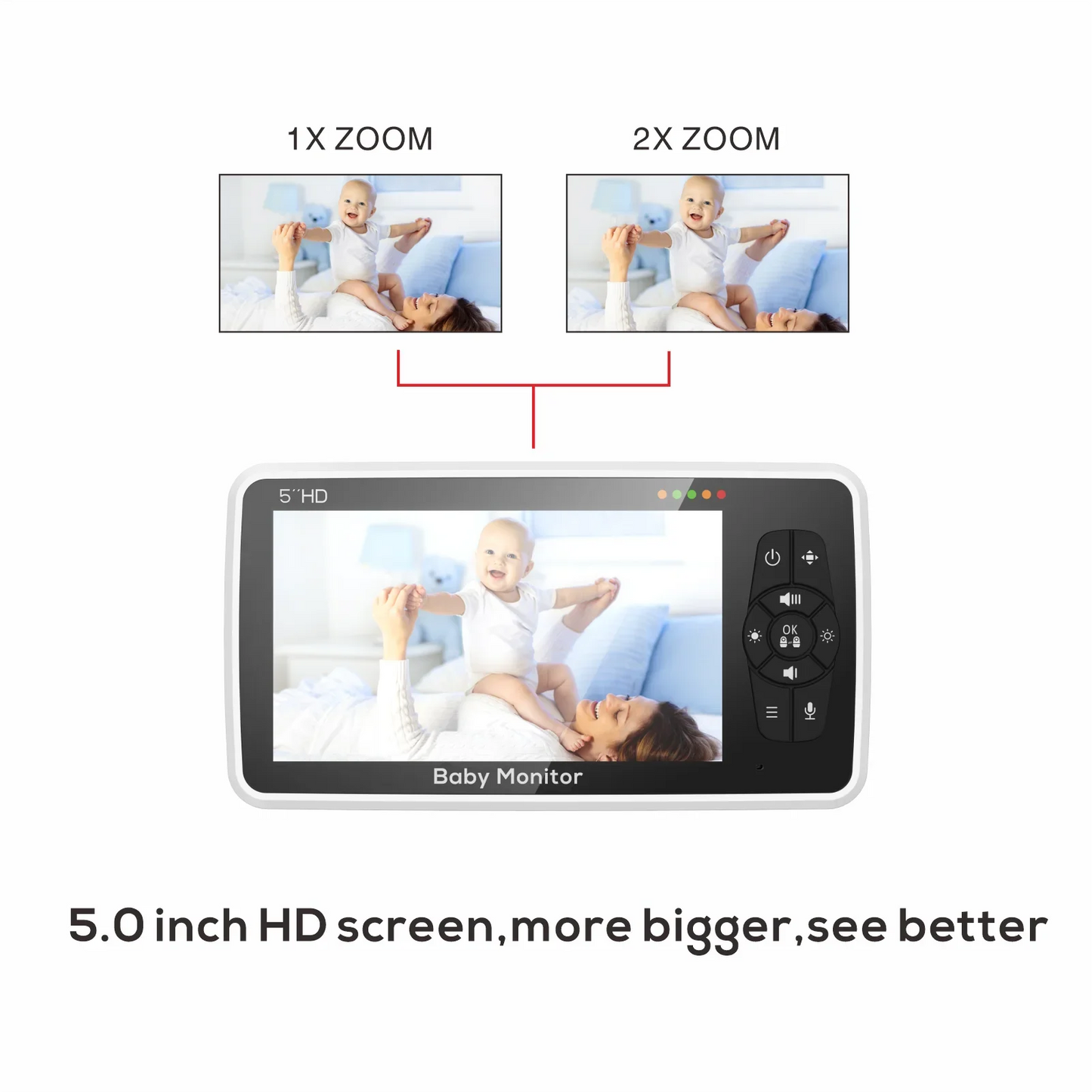 Monitor with Camera and Audio