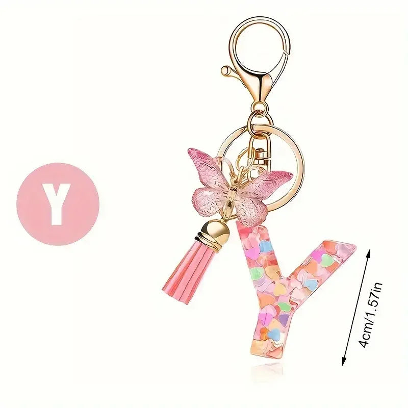 Fashion Letters Keychain