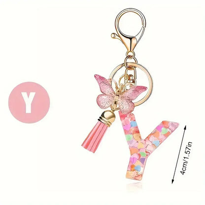Fashion Letters Keychain