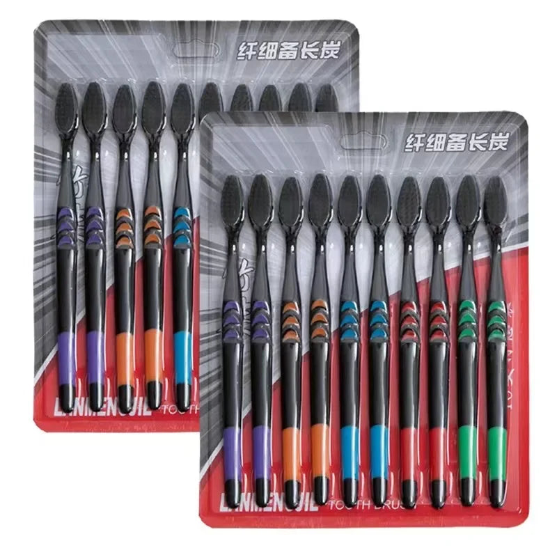 10 Pieces Packed Toothbrush