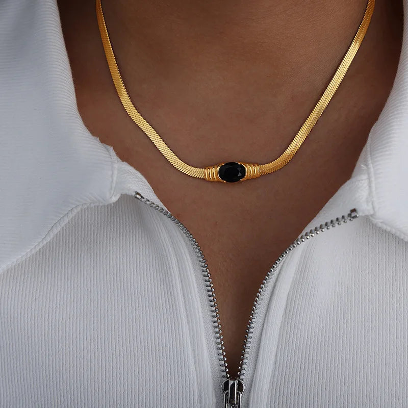 Waterproof And Non-fading Stainless Steel Jewelry