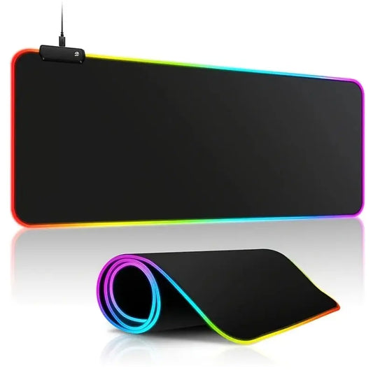 1 Pcs Large Gaming Mouse Pad Light Modes
