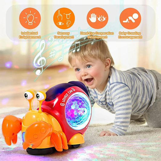 Crab Baby Toys With Music