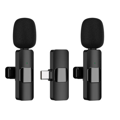 Nouveau microphone cravate sans fil portable