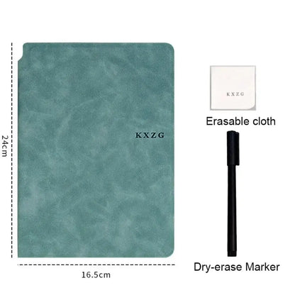 1 Pcs Reusable Whiteboard Notebook Set With Whiteboard Pen