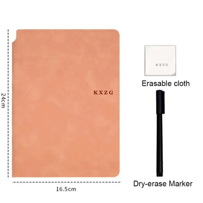 1 Pcs Reusable Whiteboard Notebook Set With Whiteboard Pen