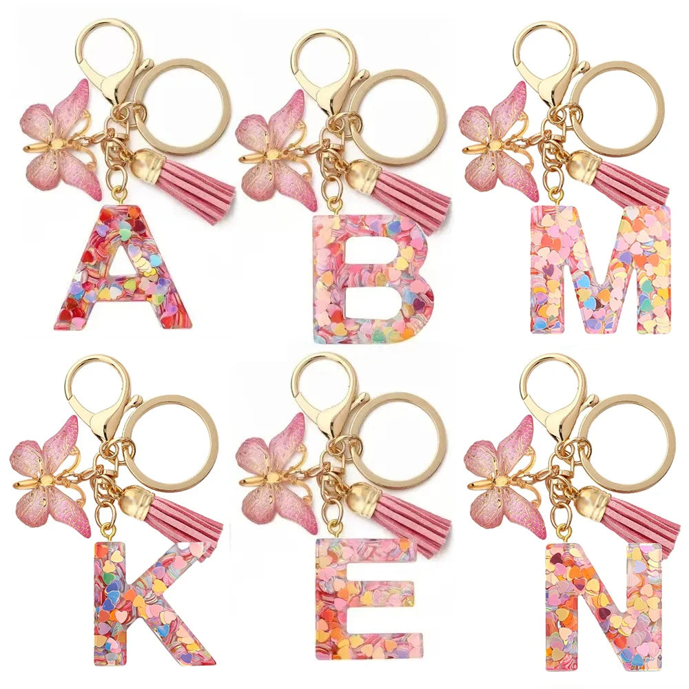 Fashion Letters Keychain