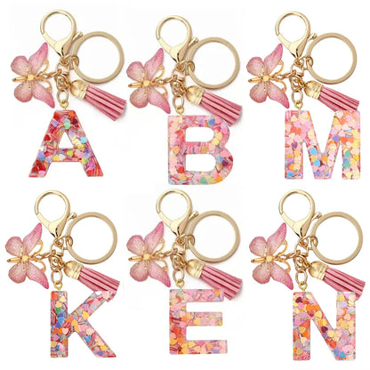 Fashion Letters Keychain