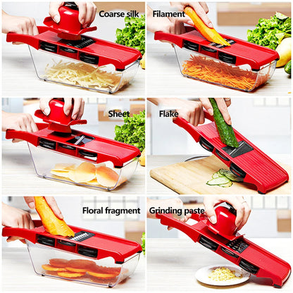 Vegetable Cutter with Steel Blade